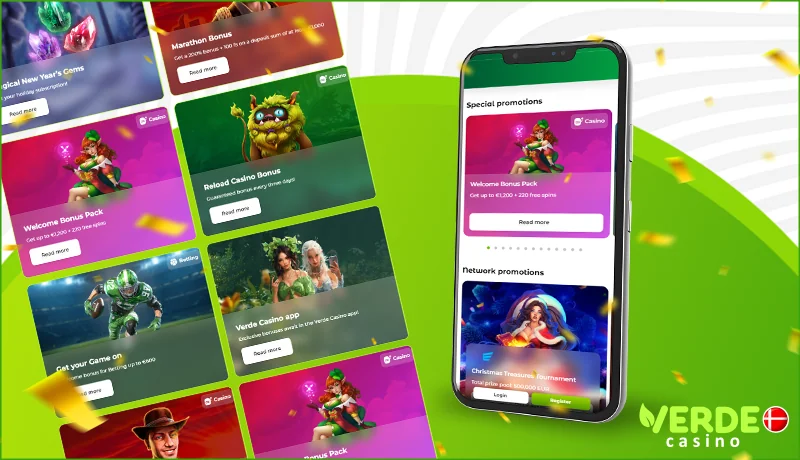 Verde Casino tilbyder de bedste bonusser
